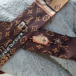 Louis Vuitton silk scarf